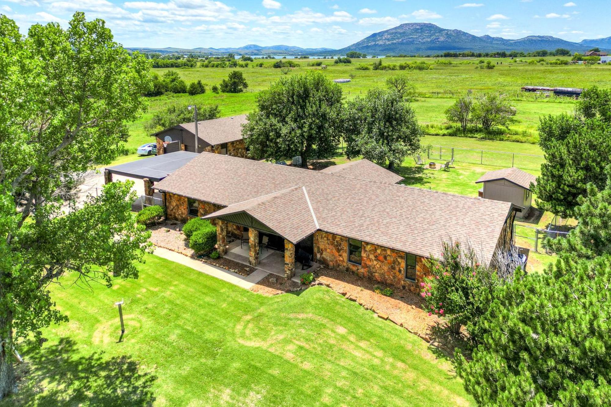 Spacious Country Home Near Ft Sill And Medicine Park Lawton Exterior photo